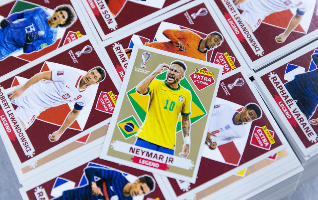 Lámina de Neymar / Getty