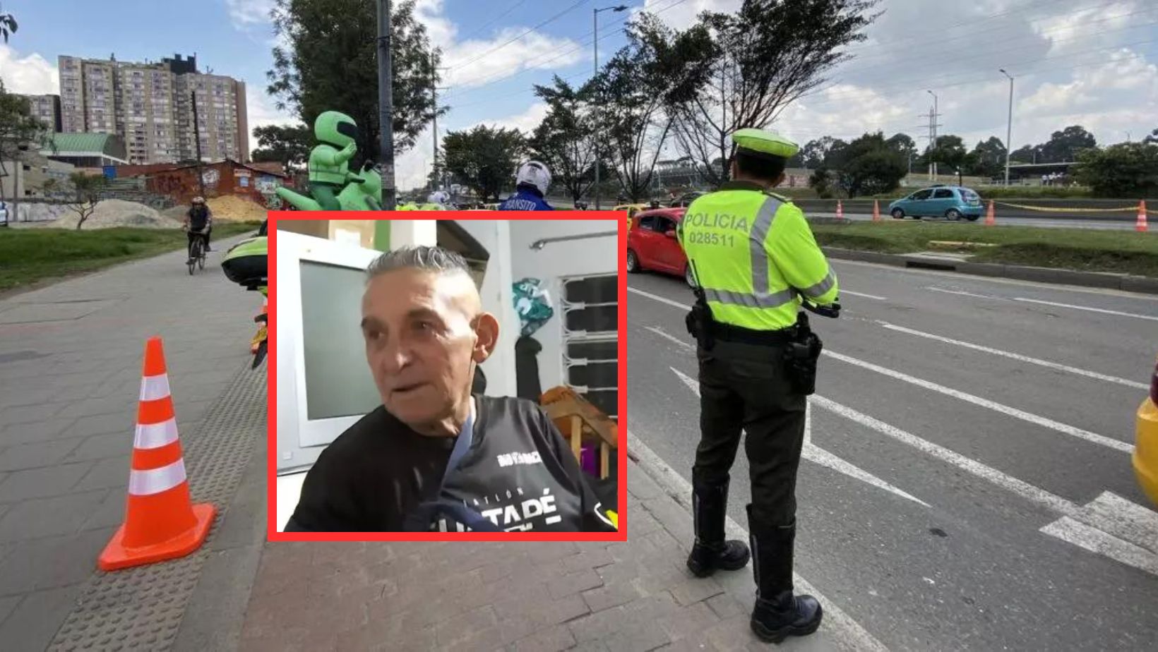 Ciclista tiene multas por más de $15 millones pese a nunca haber tenido carro