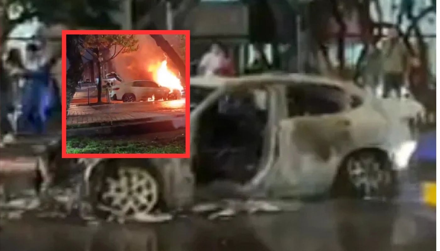 Pánico en el norte de Bogotá por emergencia que provocó incendio de vehículo