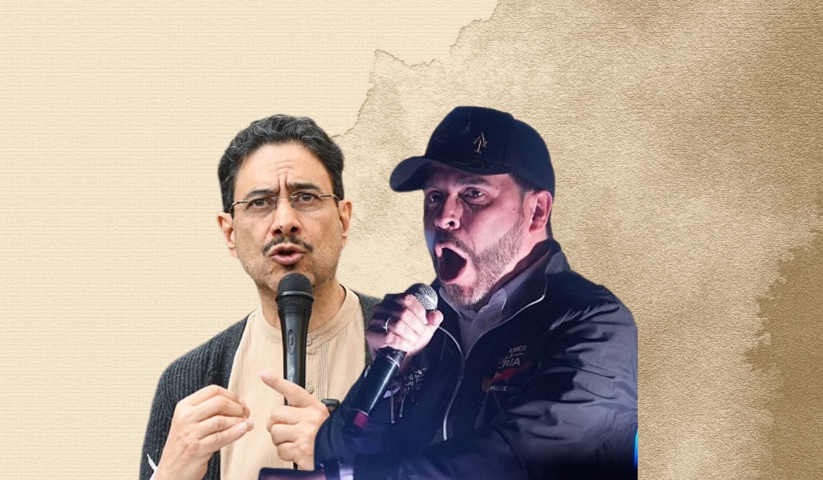 Iván Cepeda y Abelardo  De La Espriella