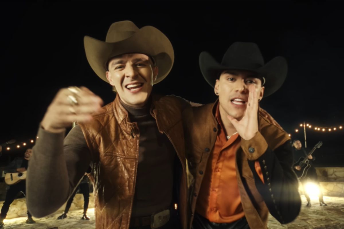 Luis Alfonso con Yeison Jiménez en el video musical de la canción 'Destino final'
