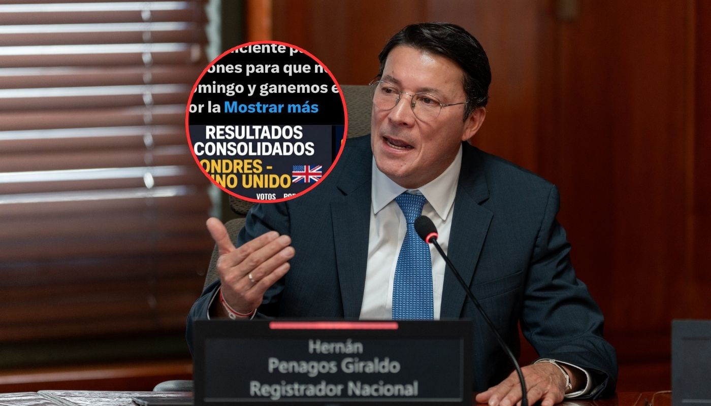 Registrador advirtió por falsos resultados en exterior a favor de un candidato