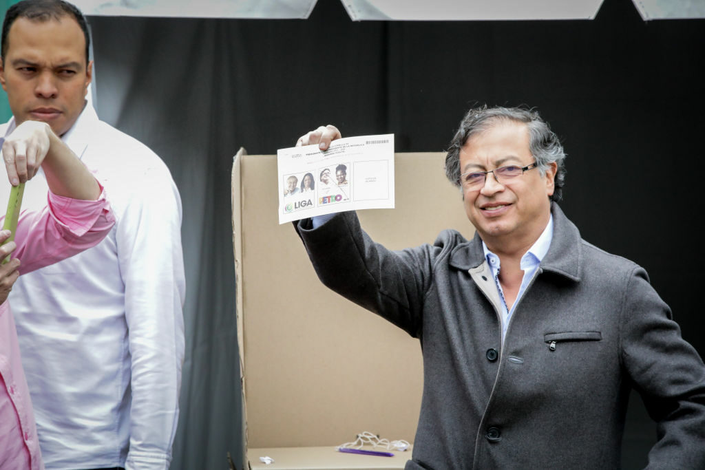 Gustavo Petro en elecciones de 2022