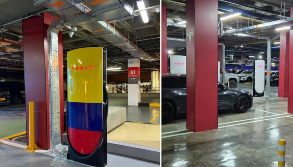 Cargadores de Tesla en Colombia (X: @TeslaCharging)