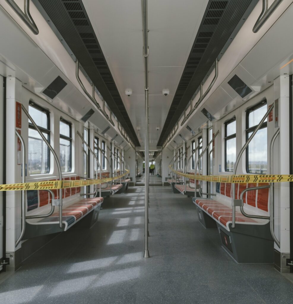 Vagón metro de Bogotá / X: @ClaudiaDiazAco1