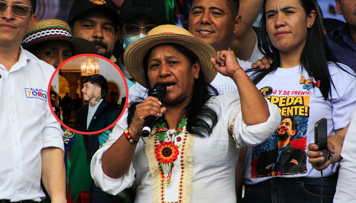 Aida Quilcué fórmula de Cepeda aceptó 'stream' con Westcol en comunidad indígena