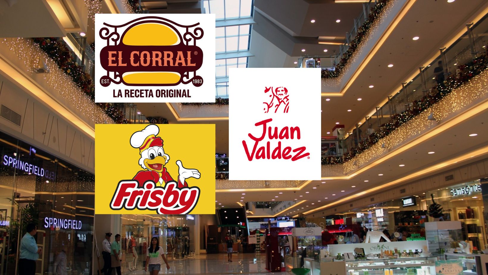El Corral, Frisby y Juan Valdez encabezan importante lista en Colombia