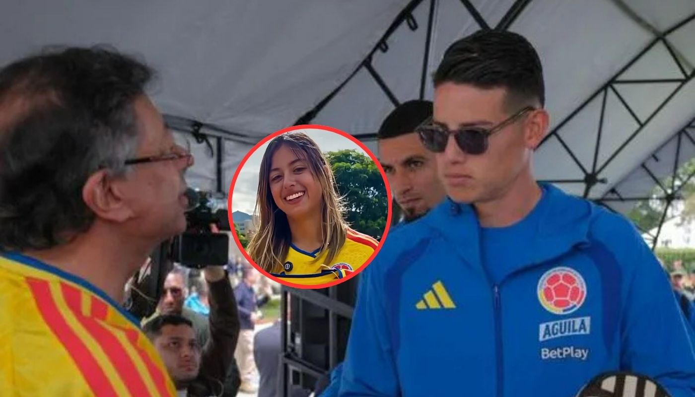 Antonella Petro salió en defensa de James Rodríguez y pidió apoyar a selección