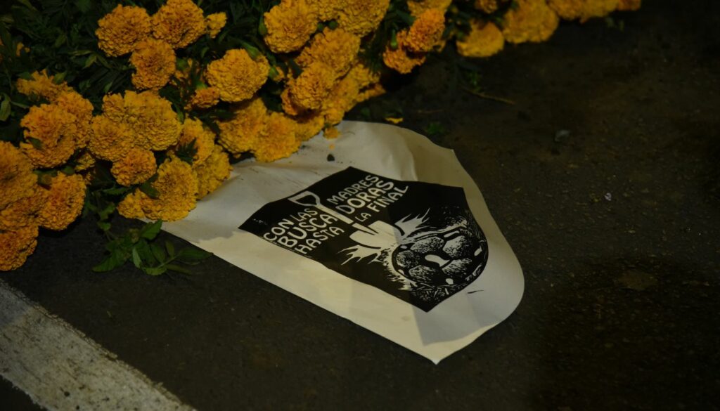 Protesta en memoria a desaparecidos en México (Getty)