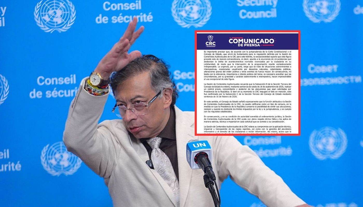Comisión de Comunicaciones negó alocución de Gustavo Petro por esta razón