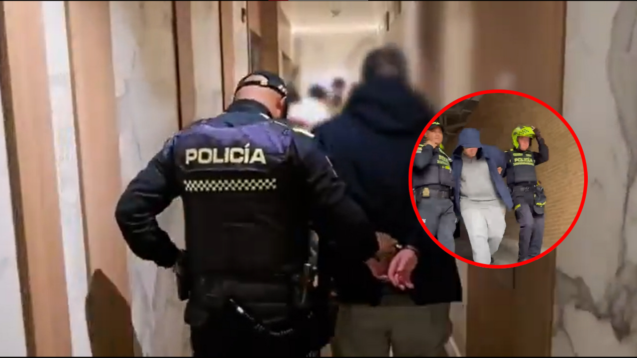 Abuso sexual en Usaquén, Bogotá: video de la captura de la Policía a extranjero