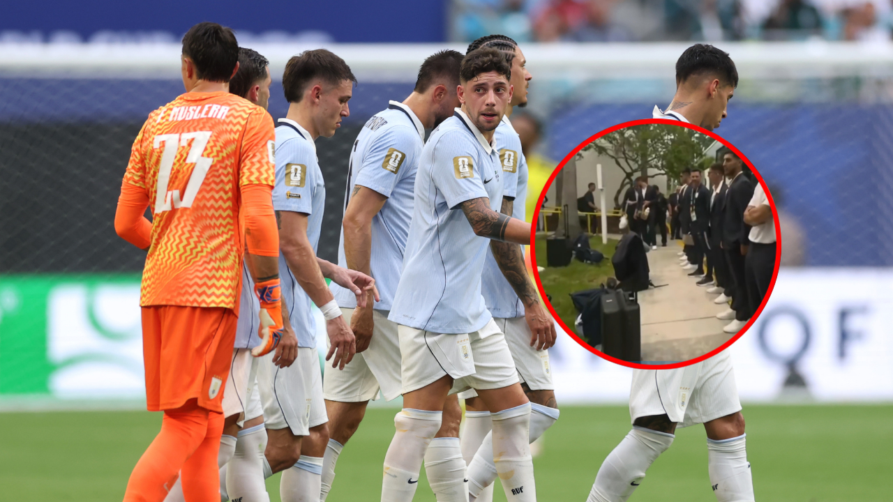 Uruguay sometida a estricta revisión con perros antes de jugar vs Arabia Saudita