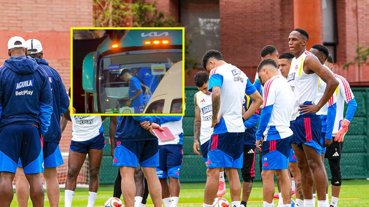 Selección Colombia llegó a Ciudad de México para debut en el Mundial: hay video