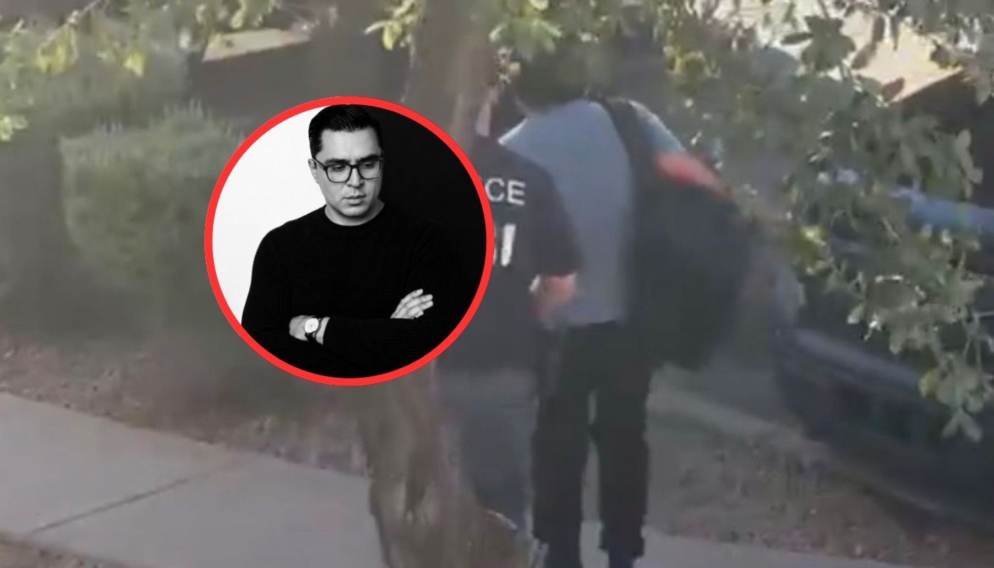 Video del momento en que arrestaron a Beto Coral; revelan que pasó con su hijo