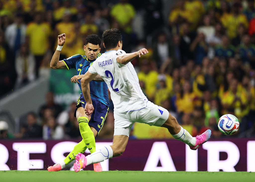 Gol de Luis Díaz en Uzbekistán vs Colombia en Mundial 2026