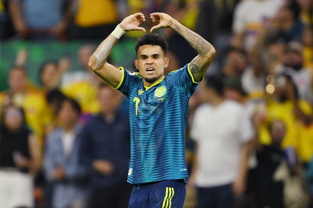 Luis Díaz mete presión a Falcao y James en histórico pidió con gol en Mundial