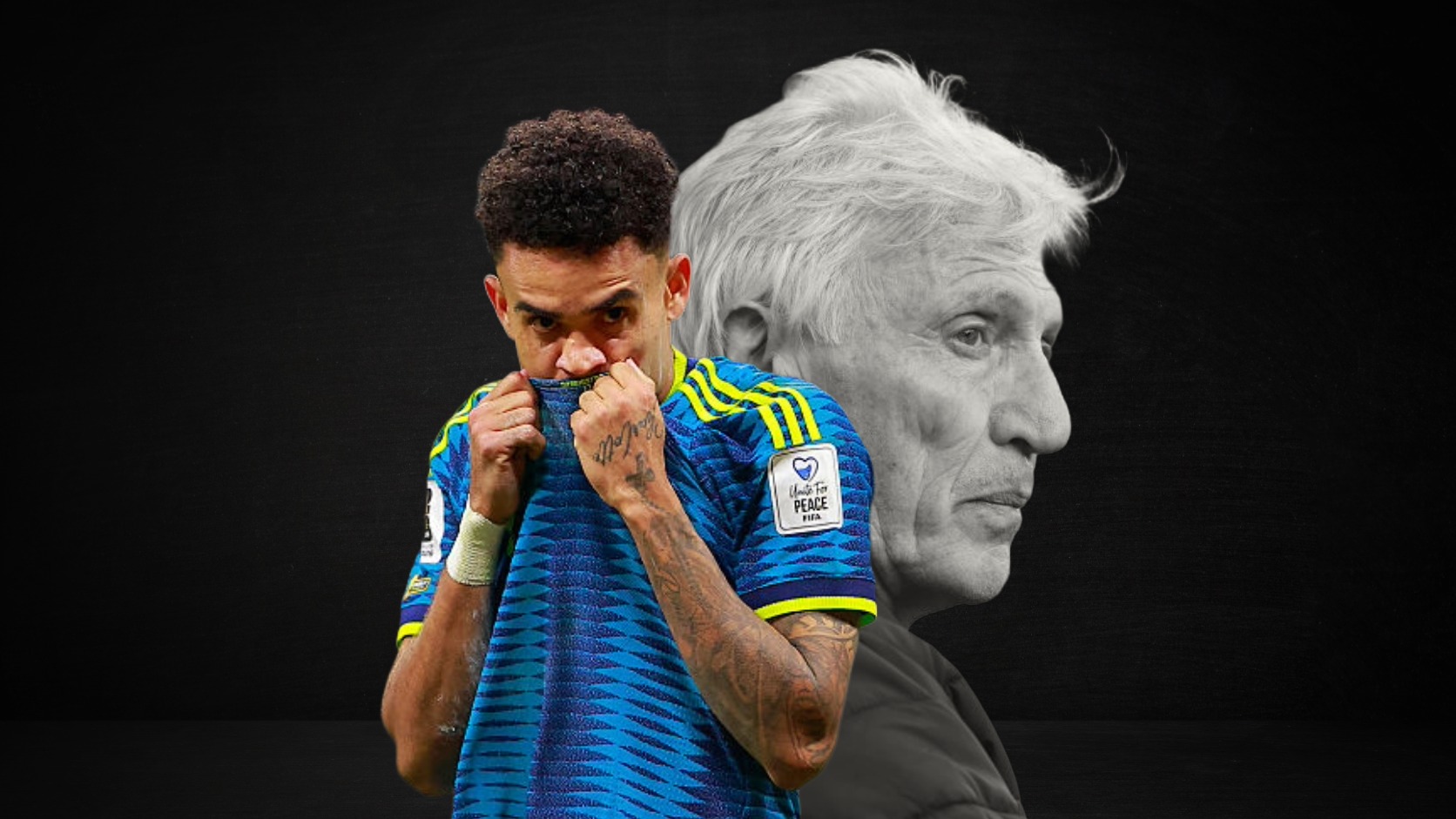 Mundial 2026: video del abrazo entre Luis Díaz y José Pékerman en Azteca