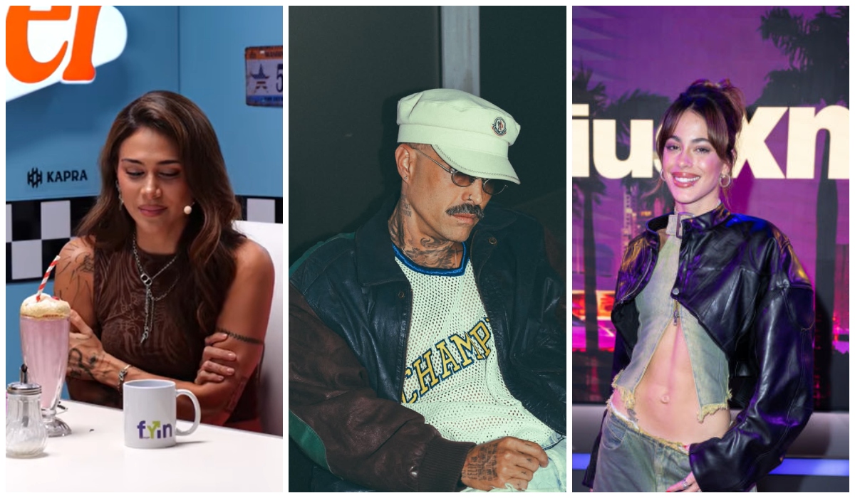 Greeicy, Mike Bahía y Tini