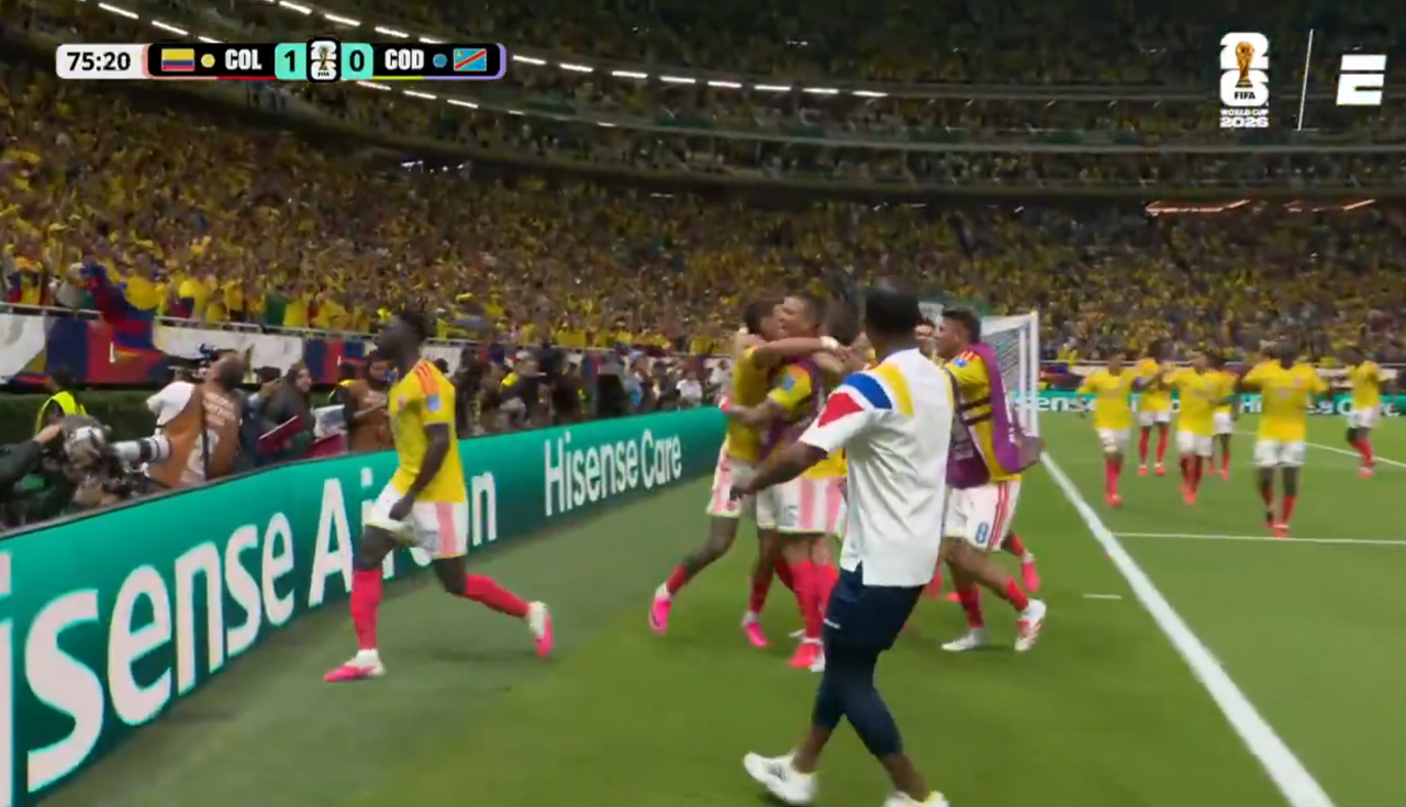 Video del gol de Selección Colombia ante Congo por el Mundial 2026: cómo fue