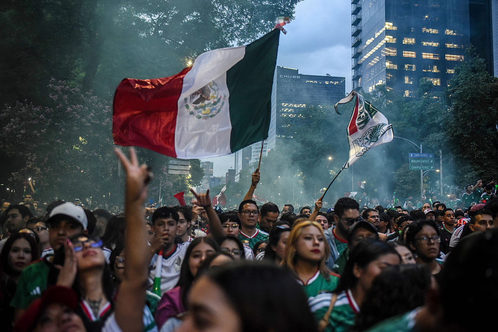 Hinchas en México