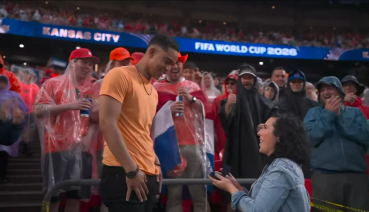 Mundial 2026: mujer pidió matrimonio en Túnez vs Países Bajos y video es viral