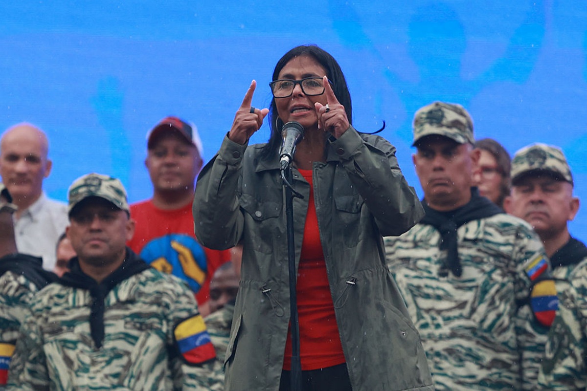 Delcy Rodriguez, presidenta interina de Venezuela
