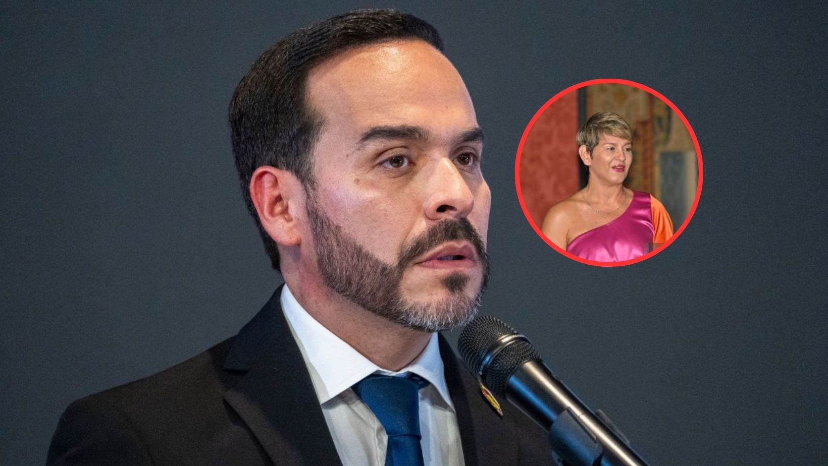 Verónica Alcocer le envió mensaje a Abelardo de la Espriella