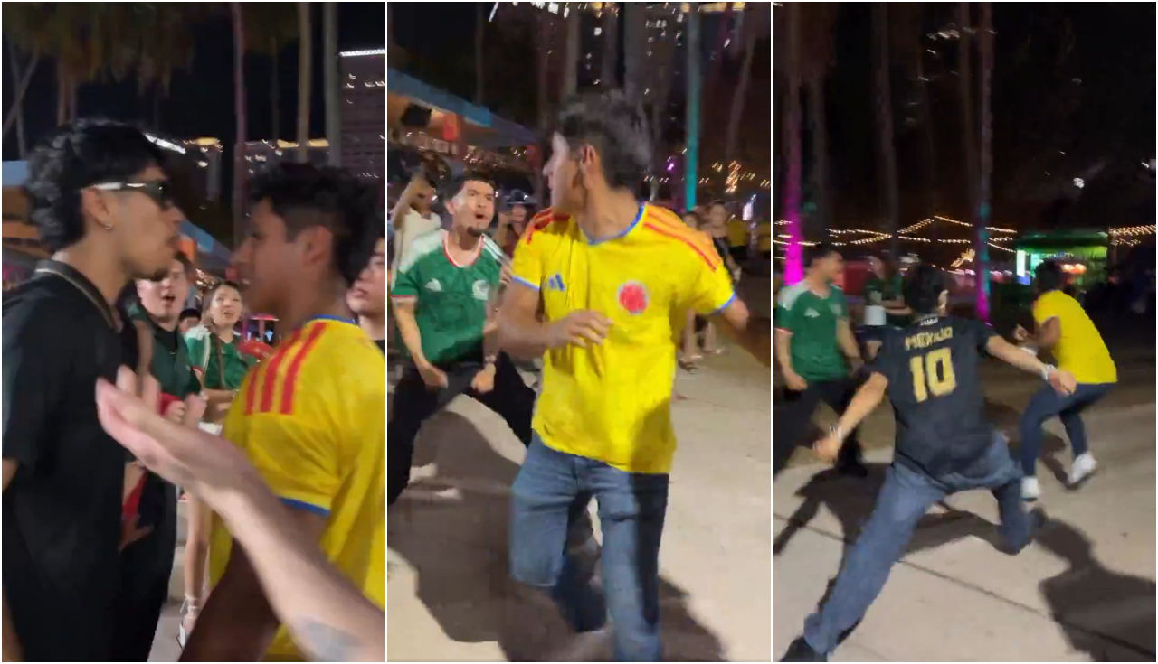 Mundial 2026: hincha colombiano golpeado en México tras partido vs Ecuador video