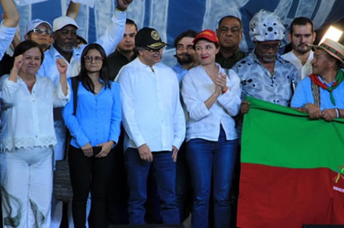 Gustavo Petro y Martha Carvajalino