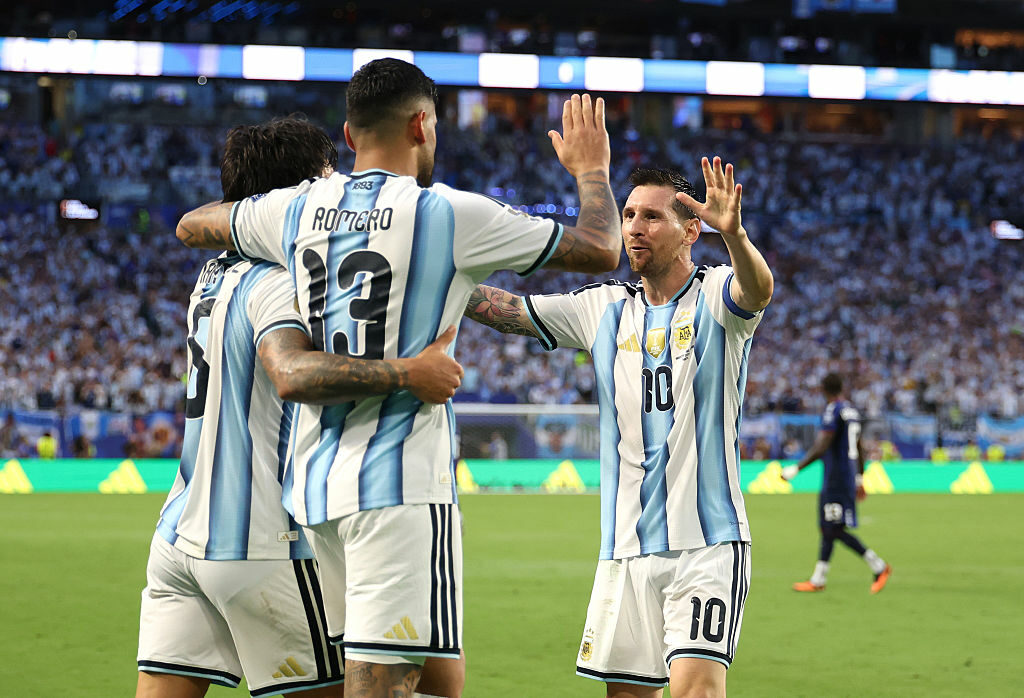 Celebración de Argentina (Getty)