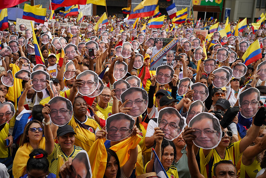 Marchas a favor de Gustavo Petro; el presidente convocó a otra movilización este 20 de julio de 2026