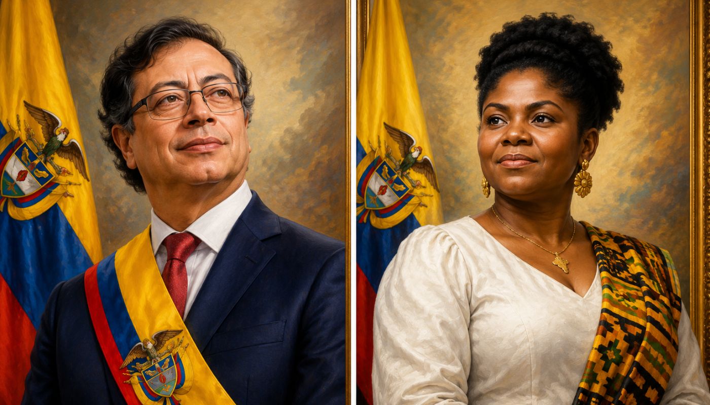 ¿Cuánto costarán retratos de Gustavo Petro y Francia Márquez em Casa de Nariño