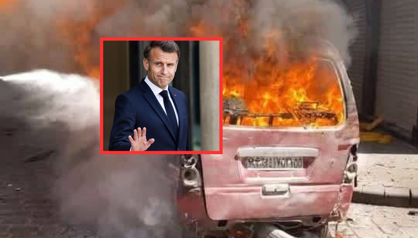 Alerta en Siria por explosiones en visita de presidente de Francia