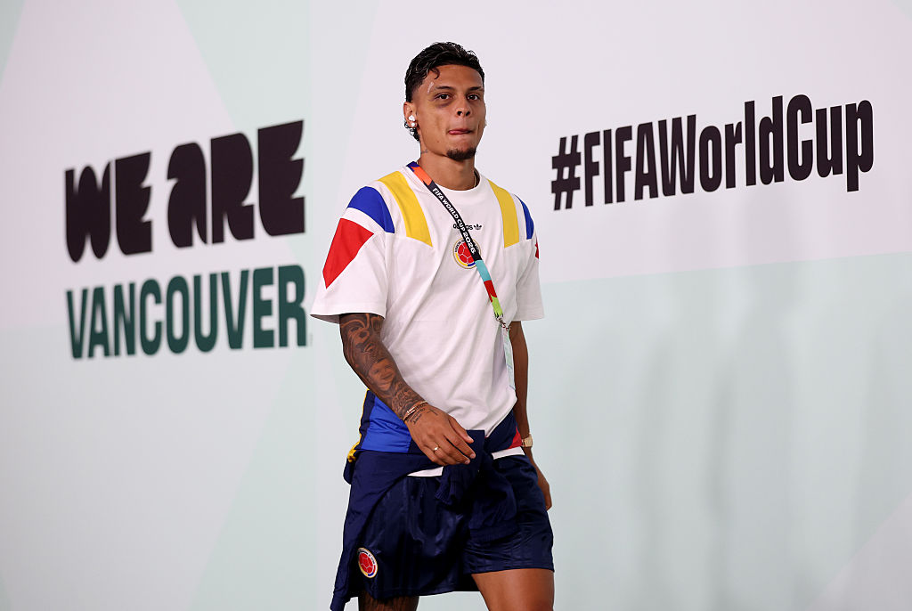Mundial: qué le pasó a Richard Ríos y por qué llegó con el ojo morado vs. Suiza