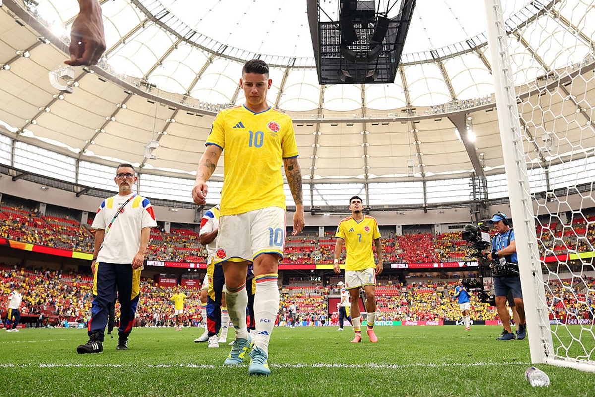 James Rodríguez, después de la eliminación del Mundial 2026, ante Suiza