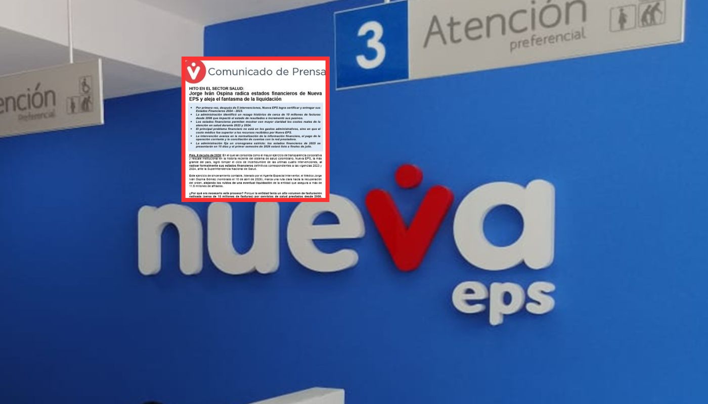Nueva EPS presentó pérdidas por $ 6.1 billones durante intervención de Petro