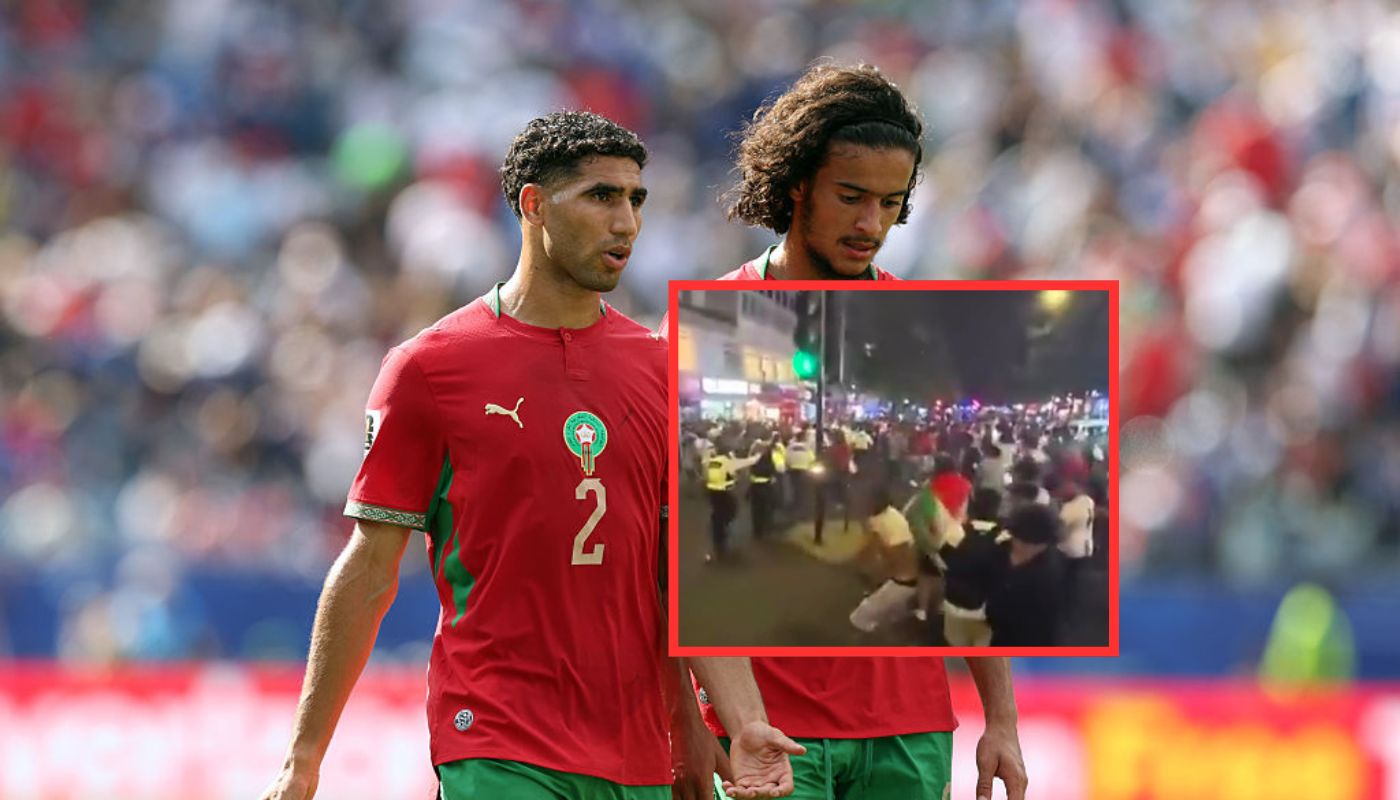 Hinchas de Marruecos protagonizaron disturbios por eliminación del Mundial 2026