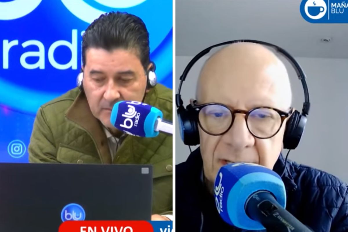 Mañanas Blu en vivo tuvo fuerte pelea entre Felipe Zuleta y Héctor Riveros