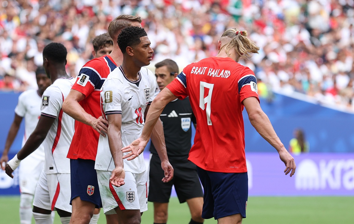 Jude Bellingham y Erling Haaland, en los cuartos de final del Mundial 2026