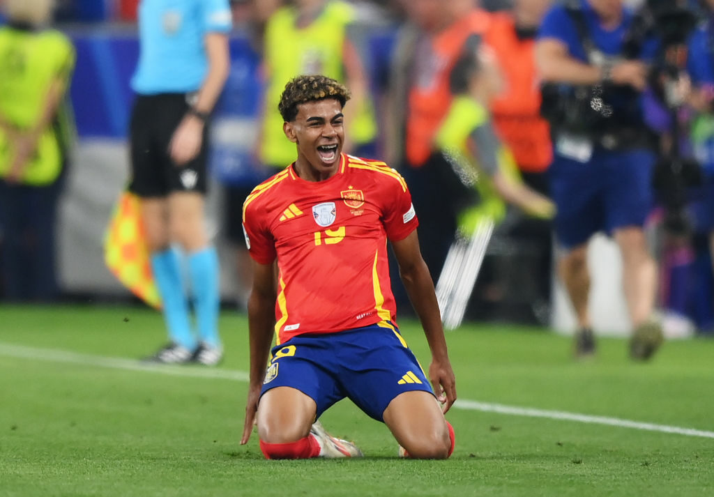 Lamine Yamal vs. Francia / Getty