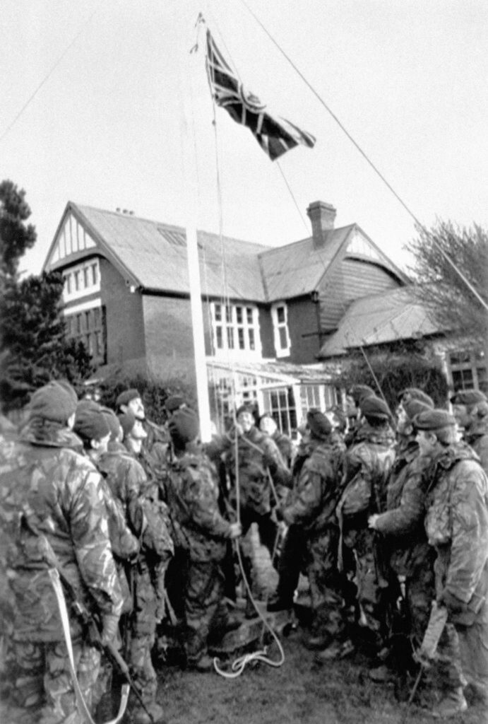 Ejército británico en las Malvinas / Getty