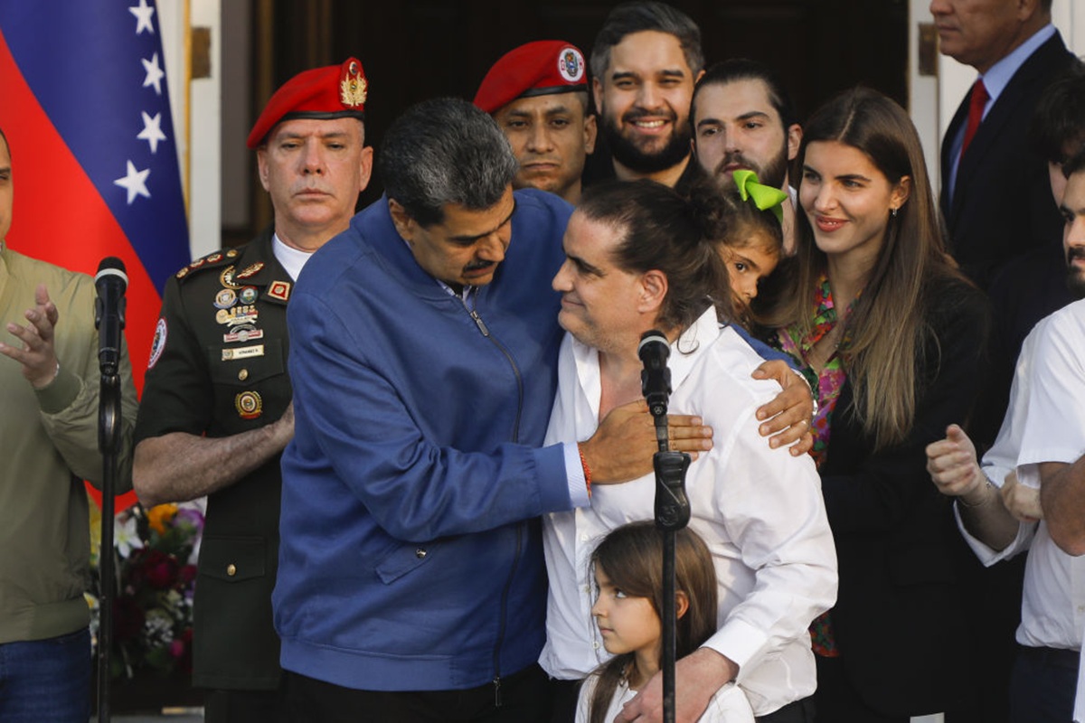 Nicolás Maduro y Alex Saab 