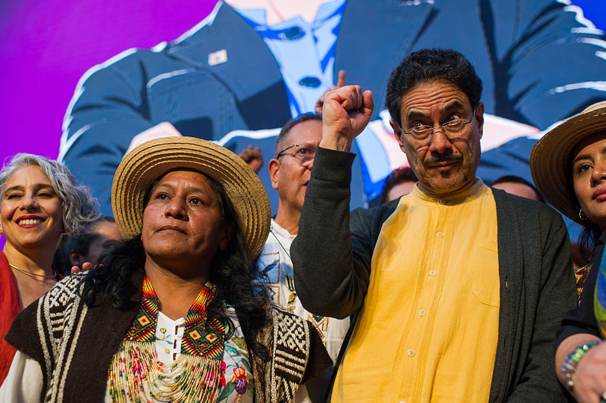 Iván Cepeda y Aida Quilcué