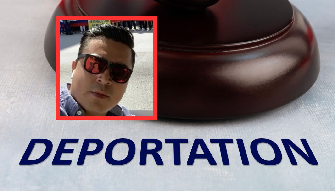 Filtran foto de 'Beto' Coral en el momento en que es deportado a Colombia
