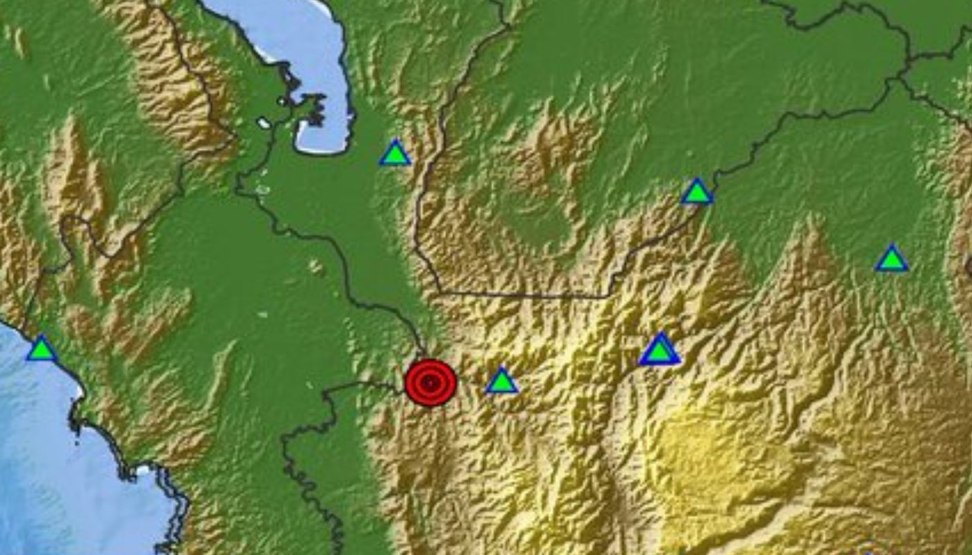 Temblor en Colombia de magnitud 2.6 y epicentro en Dabeiba (Antioquia) hoy 18 /7/ 2026