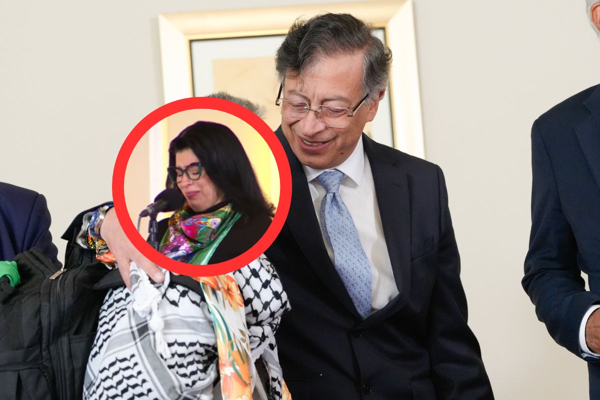 Conozca quién es la mujer que lloró presentando a Gustavo Petro en el evento del Hospital de la Paz y el cargo que ocupa hoy. 