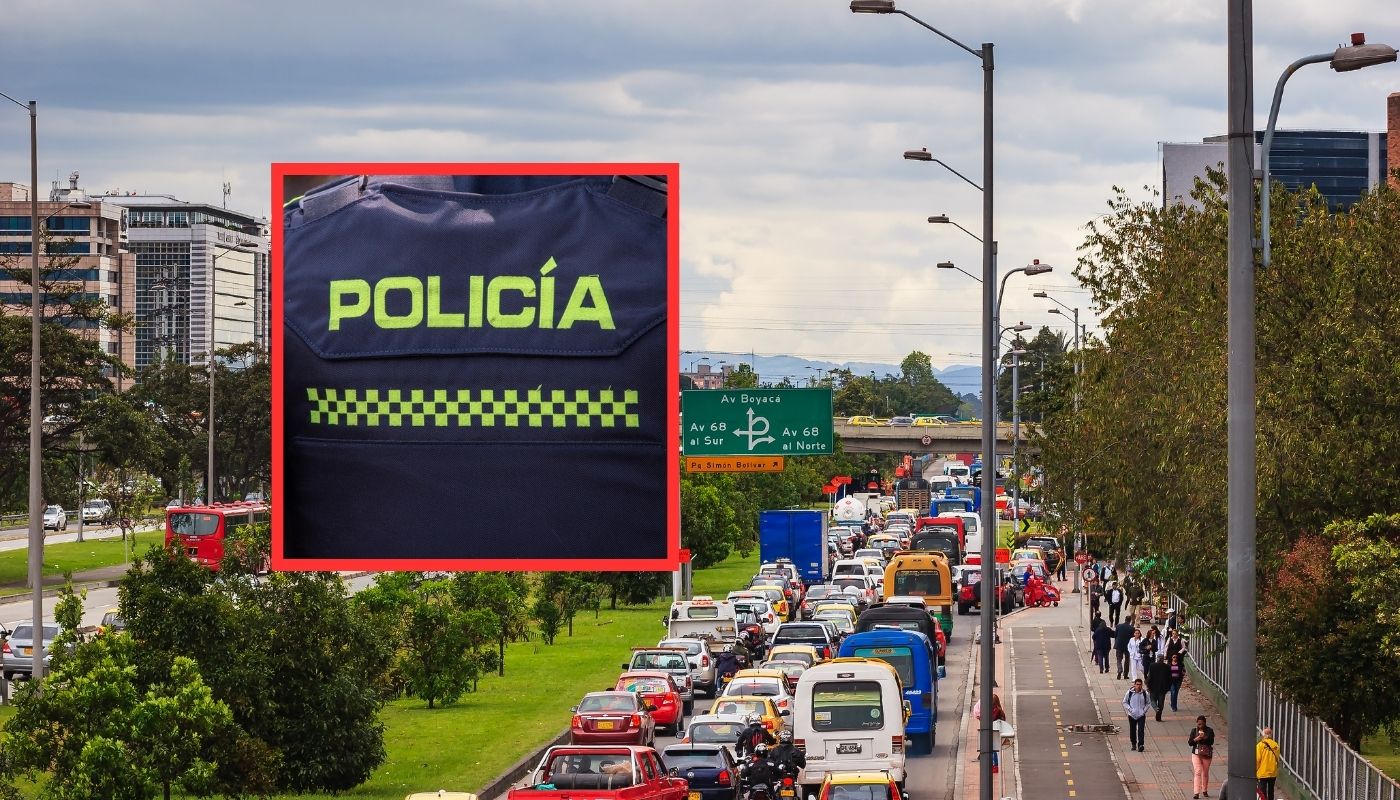 Balacera en avenida El Dorado causó pánico en Bogotá en intento de hurto