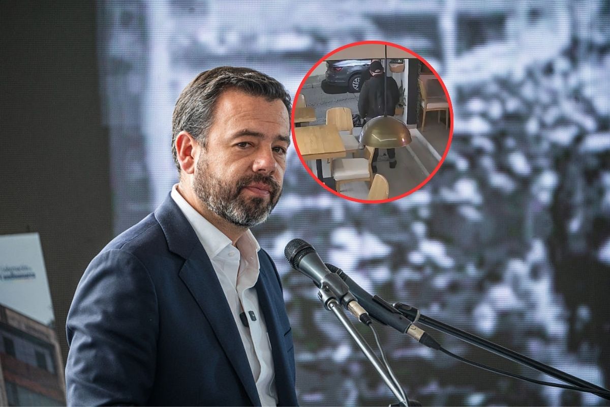 El alcalde Carlos Fernando Galán se disgustó porque dejaron libre al sujeto que golpeó a una empresaria en una pastelería de Usaquén, norte de Bogotá
