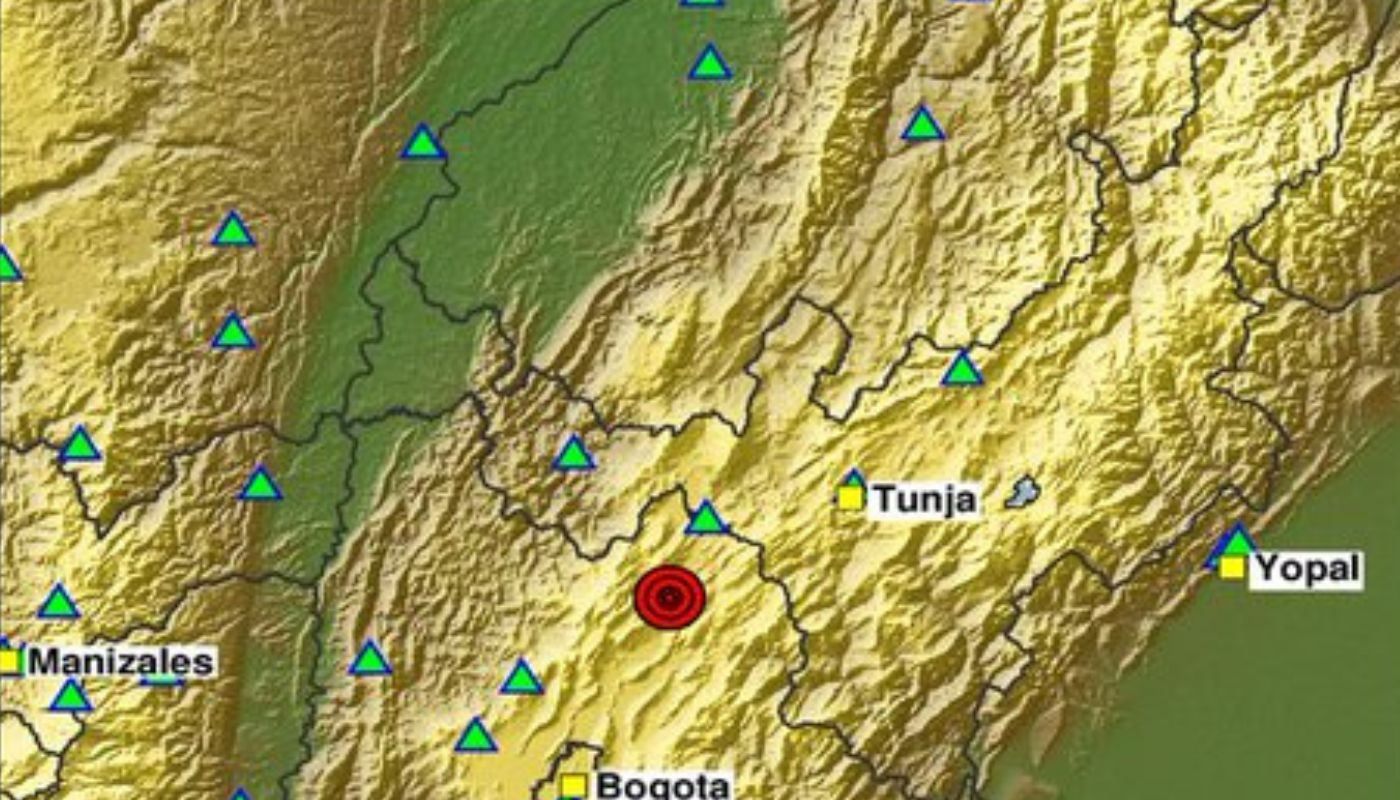 Temblor en Colombia de magnitud 3.0 en Cucunubá (Cundinamarca) lunes 28072026