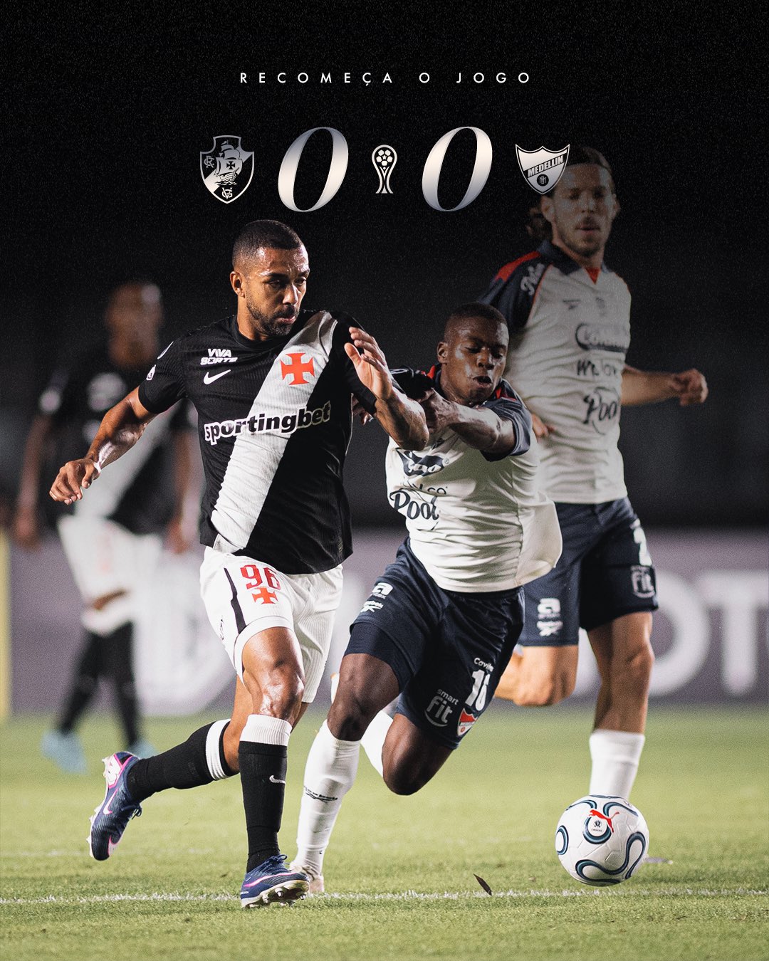 Partido de Vasco da Gama vs. Independiente Medellín por Copa Sudamericana